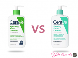 Sữa rửa mặt Cerave xanh dương xanh lá