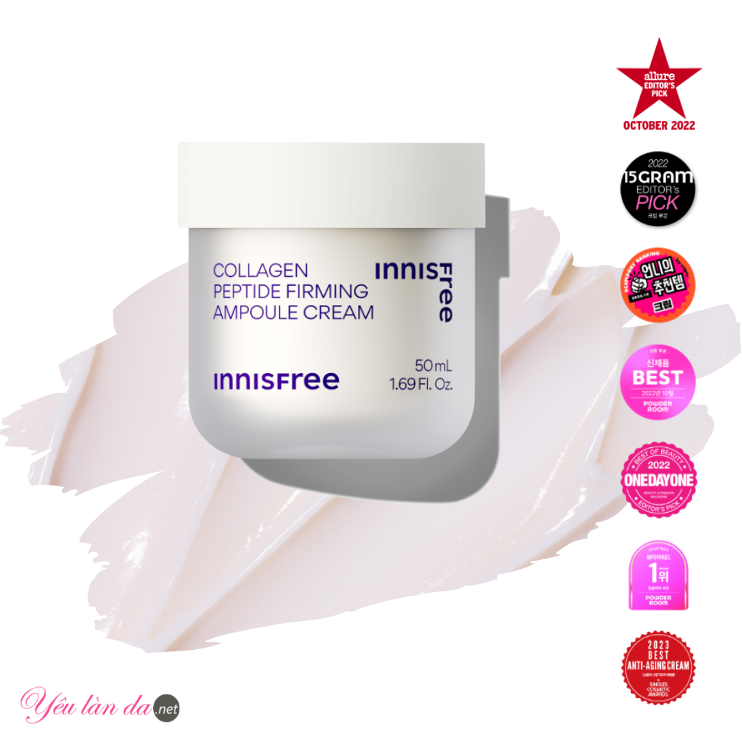 Kem Collagen Peptide Innisfree - giải thưởng