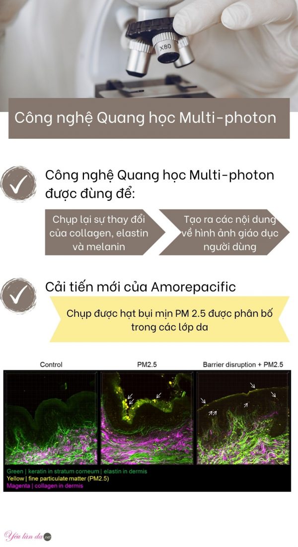 Amorepacific -Công nghệ Quang học